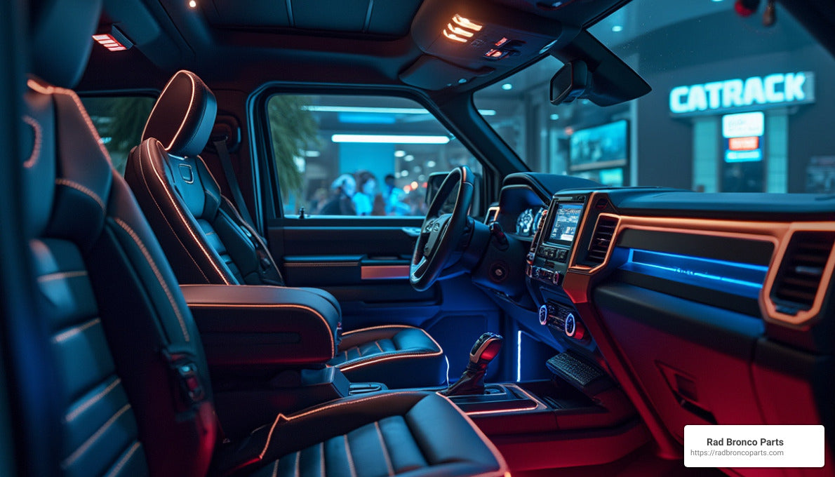 Illuminate Your Ride: A Guide to Bronco Interior Lights