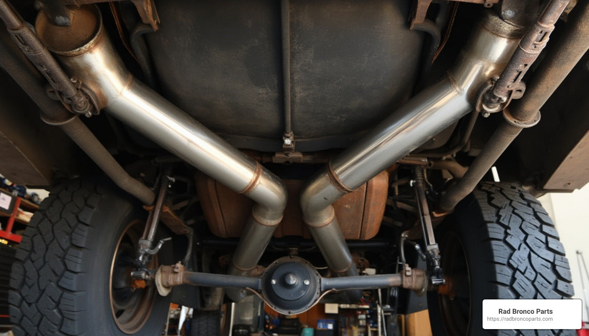 Echoes of the Past: A Guide to Early Bronco Exhaust Systems