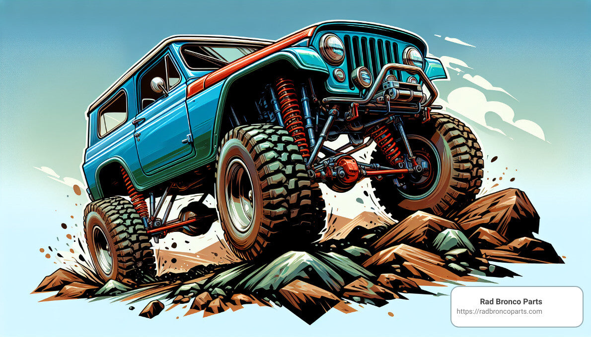 Step-by-Step Guide: Installing Suspension Parts on Your Ford Bronco