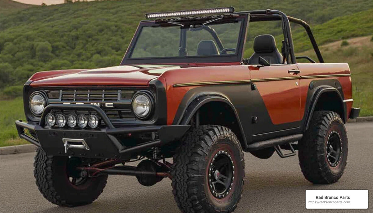 Shine On: Must-Have Light Accessories for Your Bronco Adventures