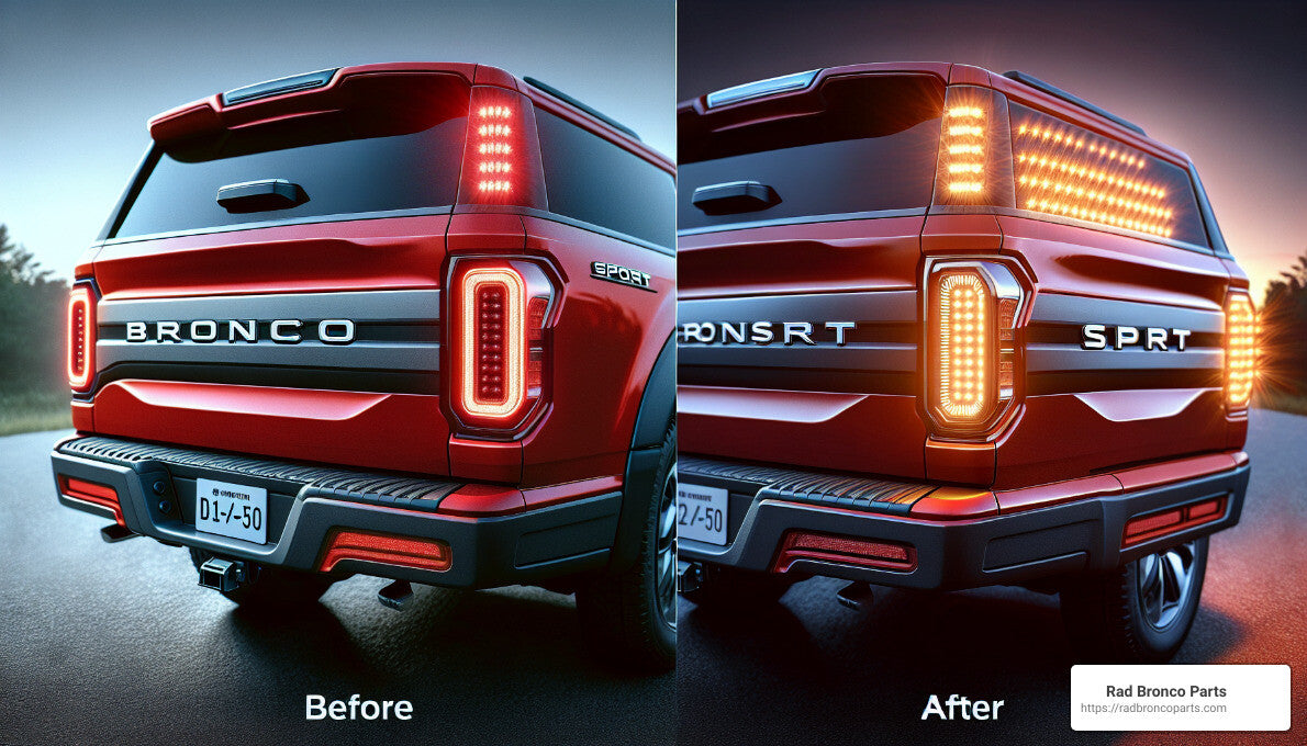 The Best Bronco Sport Tail Lights Replacements on a Budget