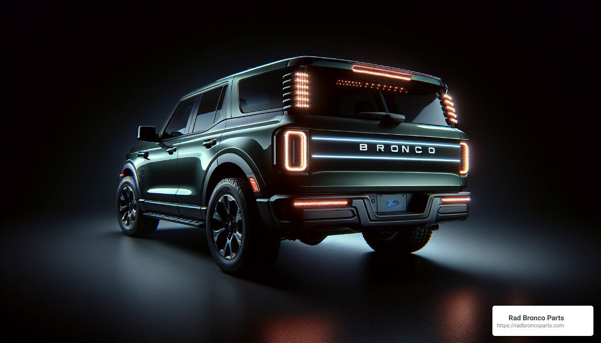 Ford Bronco Tail Lights: Find the Perfect Replacement Today