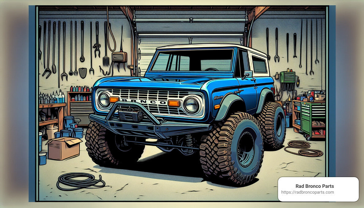 Limited Edition: Custom Ford Bronco Bumpers Available Now!
