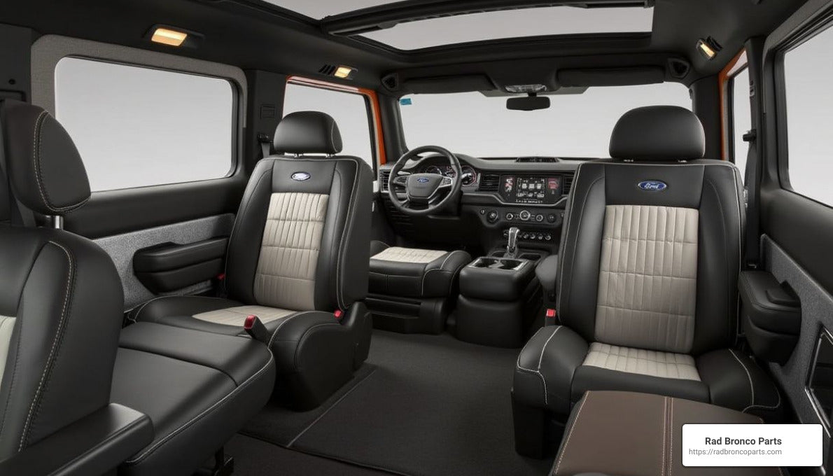 2022 Ford Bronco Interior Features: Everything You Need to Know