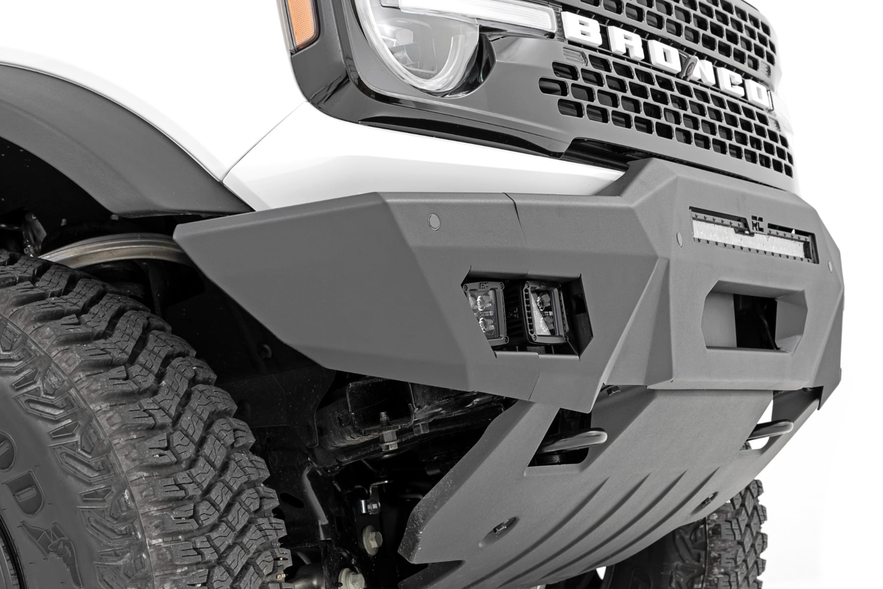 Ford Bronco Stubby High Clearance Front Bumper | Rough Country