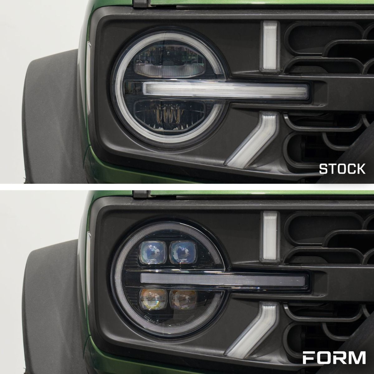 Ford Bronco LED Projector Headlights | Form Lighting