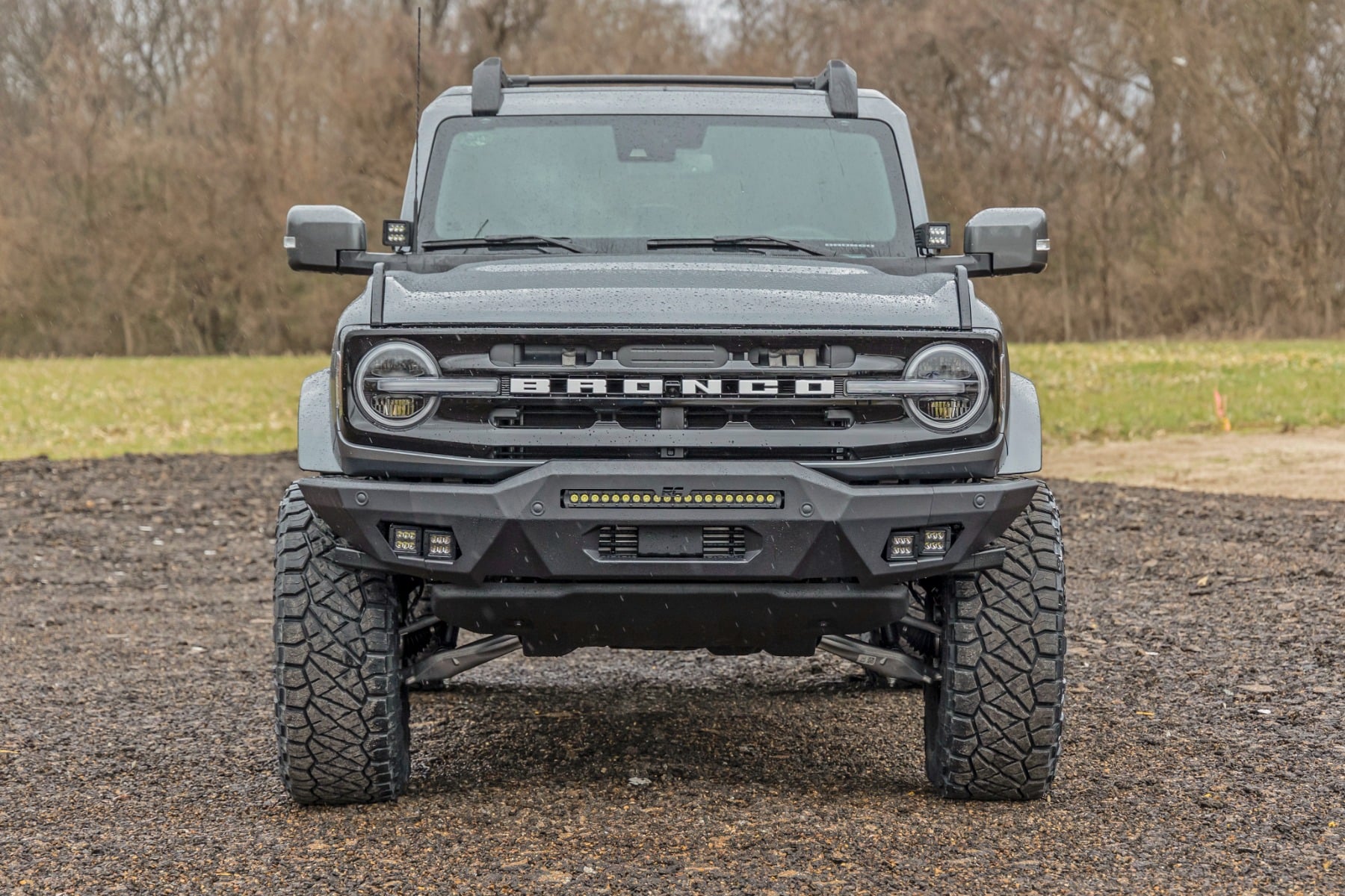Ford Bronco Stubby High Clearance Front Bumper | Rough Country