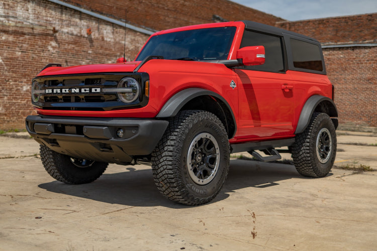 SR2 Adjustable Aluminum Step 2-Door Ford Bronco | Rough Country