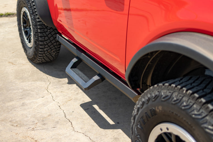 SR2 Adjustable Aluminum Step 2-Door Ford Bronco | Rough Country