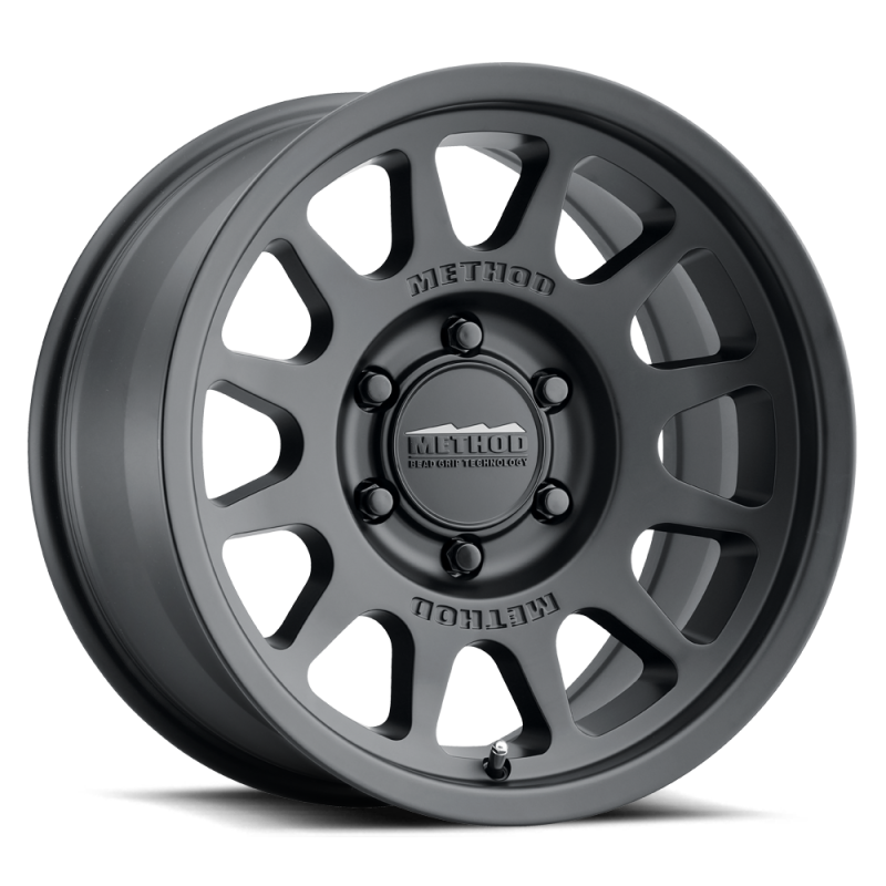 Ford Bronco Method MR703 17x8.5 0mm Offset 6x5.5 106.25mm CB Matte Black Wheel