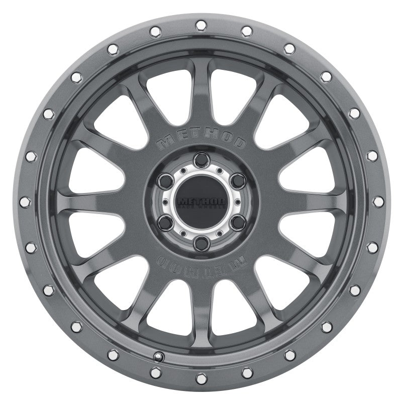 Ford Bronco Method MR605 NV 20x10 -24mm Offset 6x5.5 106.25mm CB Gloss Titanium Wheel