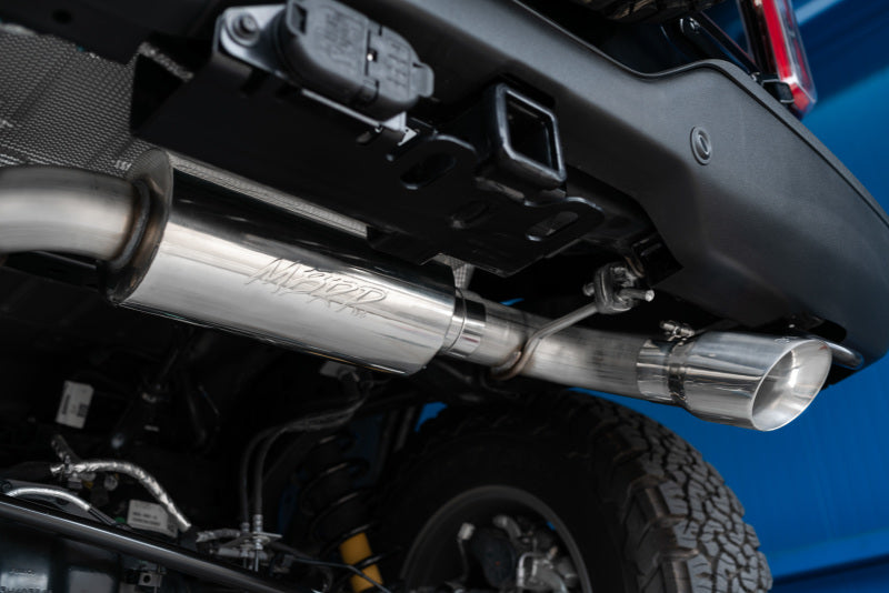 MBRP 2021+ Ford Bronco 2.3L/2.7L EcoBoost 3in Aluminized Steel Catback Exhaust