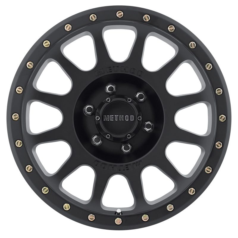 Ford Bronco Method MR305 NV 17x8.5 0mm Offset 6x5.5 108mm CB Matte Black Wheel