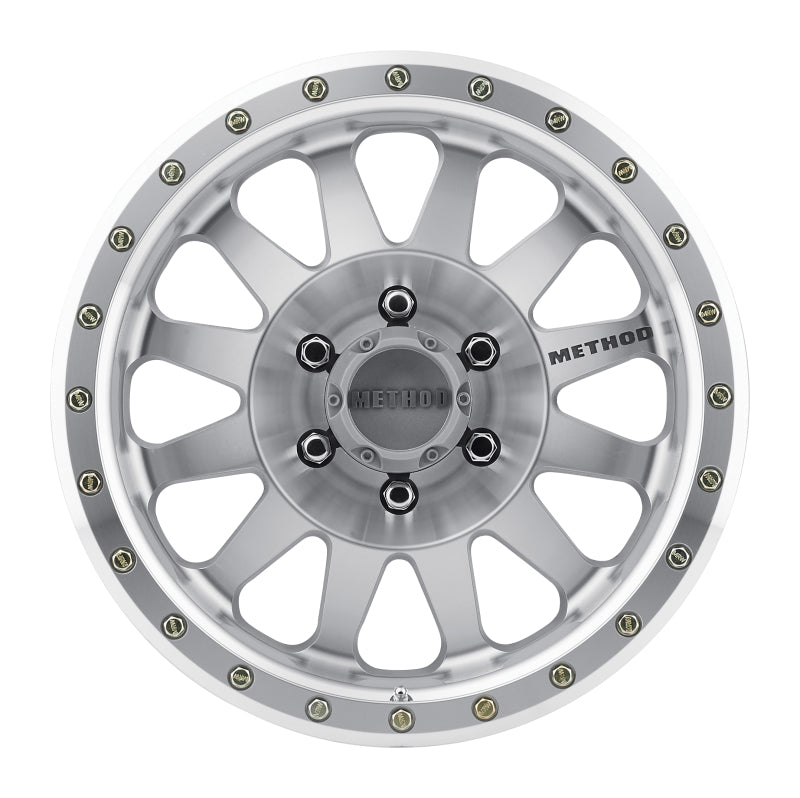 Ford Bronco Method MR304 Double Standard 17x8.5 0mm Offset 6x5.5 108mm CB Machined/Clear Coat Wheel