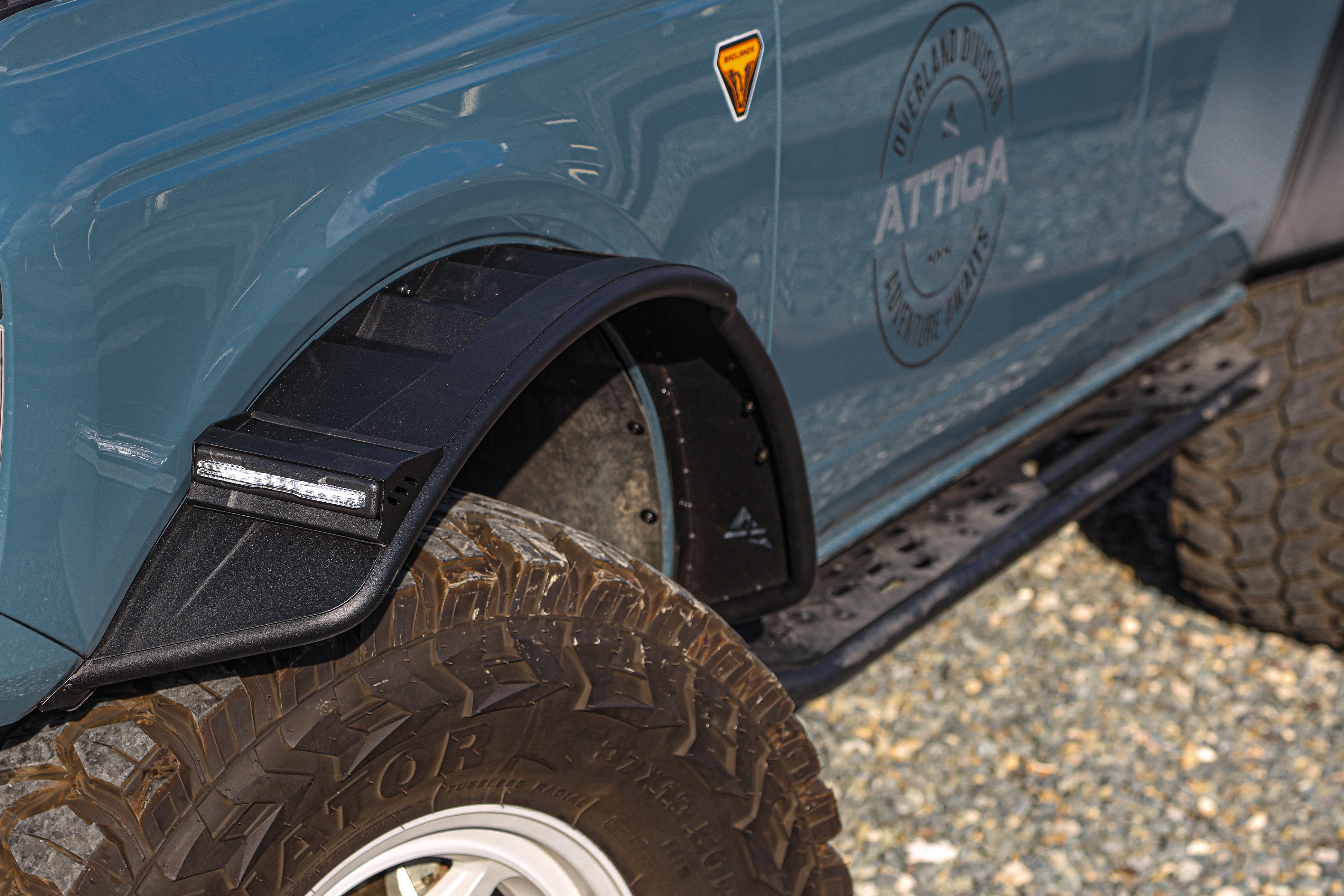 2021-2023 Ford Bronco Frontier Series Front Fender Flares | Attica