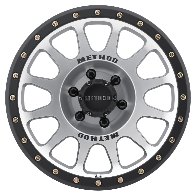 Ford Bronco Method MR305 NV 17x8.5 0mm Offset 6x5.5 108mm CB Machined/Black Street Loc Wheel