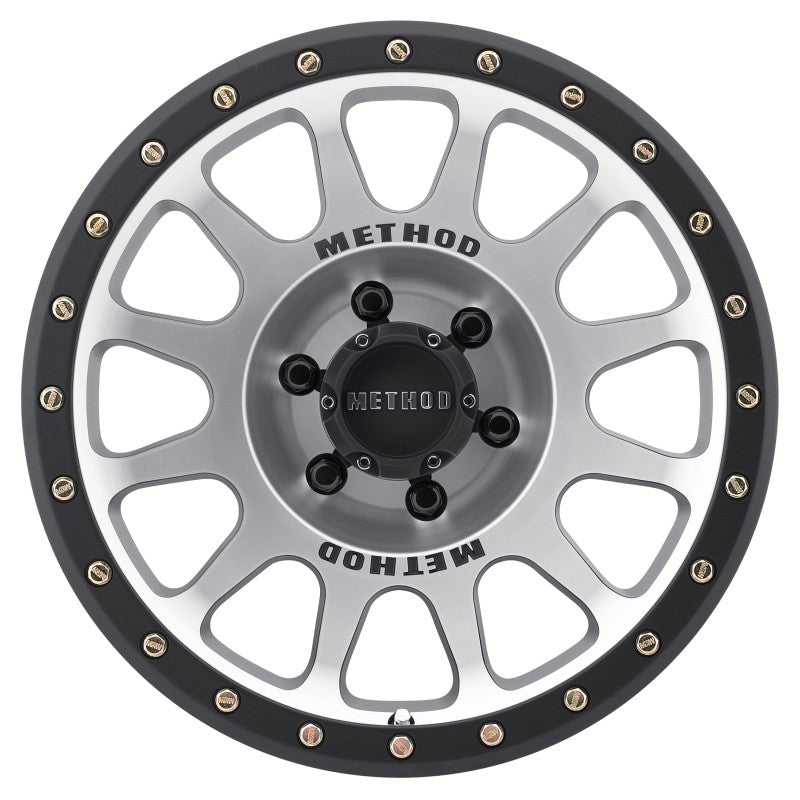 Ford Bronco Method MR305 NV 18x9 0mm Offset 6x5.5 108mm CB Machined/Black Street Loc Wheel