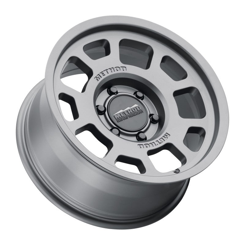 Ford Bronco Method MR705 18x9 0mm Offset 6x5.5 106.25mm CB Titanium Wheel