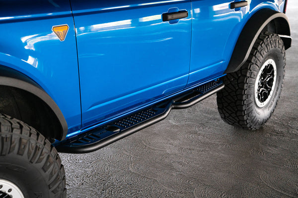 Ford Bronco Nerf Bars 4 Door Models | DV8 Offroad