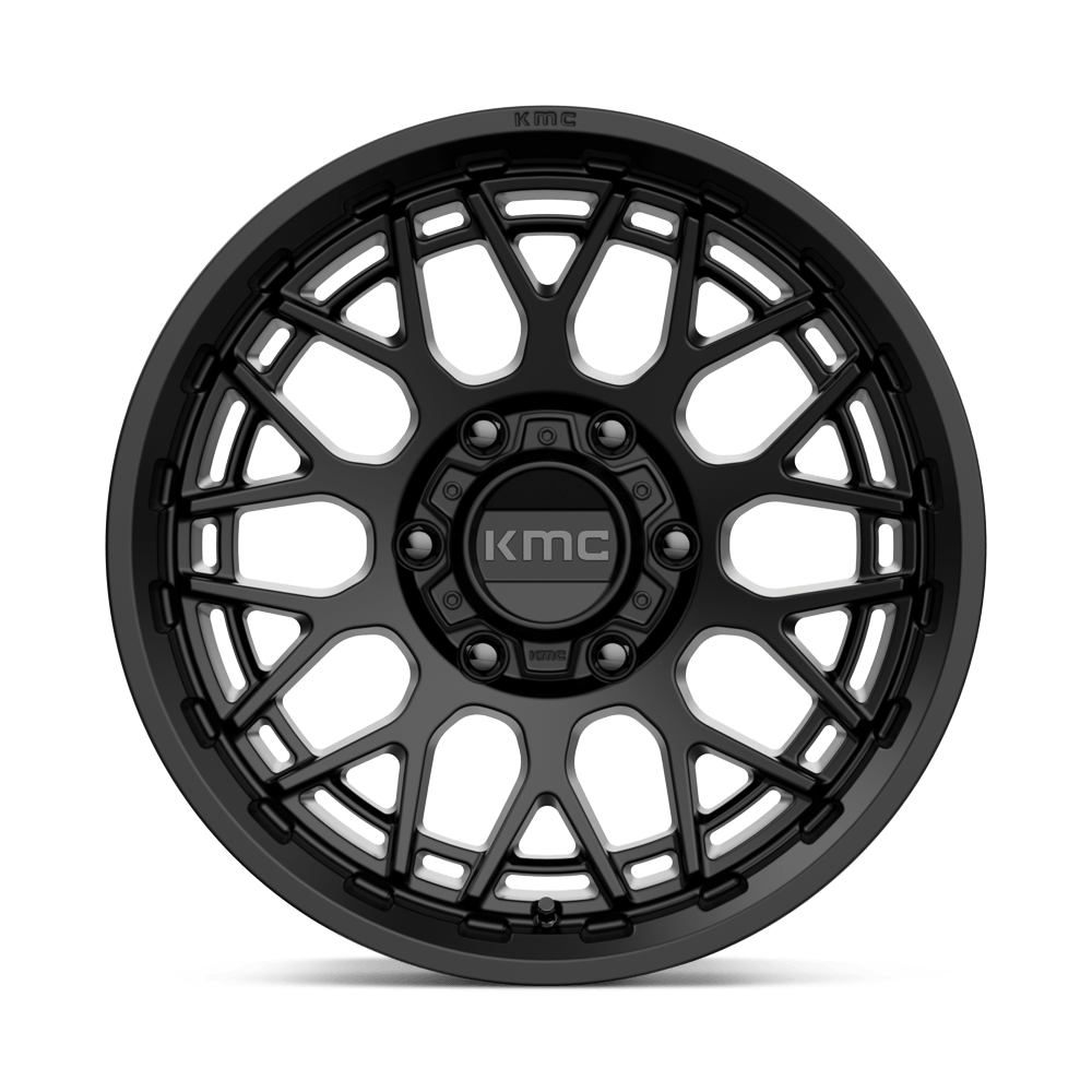 Ford Bronco Technic KM722 Wheel Satin Black  | KMC